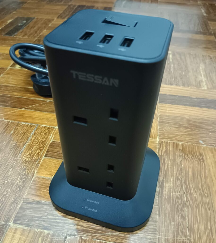 TESSAN TPS03-UK-BK-Q Sideview